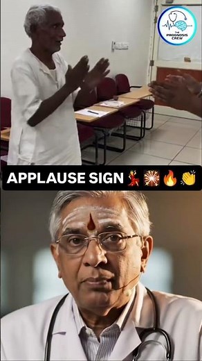 Applause Sign 👏 – When the Brain Forgets to Stop! #neurology#study#mbbs #neetpg#fmge#usmle#inicet