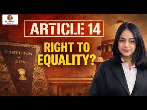 Article 14 Constitution of india -Right to Equality -or just a Question Mark? #article #viral #law