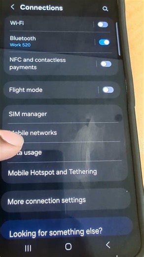 Easily check data usage on Samsung phone