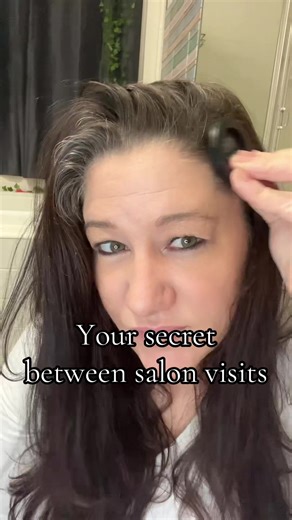 Gray roots showing? Style Edit Root Touch Up Powder gives you instant, natural-looking coverage in seconds—no dye, no mess, no salon visit. This lightweight, sweat-resistant powder blends seamlessly into dark brown hair to hide grays, soften regrowth, and even minimize the look of thinning areas. Perfect for quick touch-ups at home or on the go, it delivers flawless roots that last all day and wash out easily with shampoo. Your secret weapon for fresh, confident hair between color appointments. 