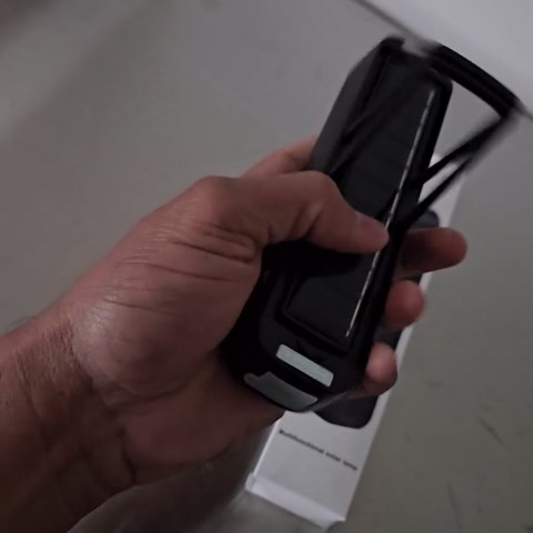 Solar Rechargeable Camping Lantern - 2000 Lumens, 4 Light Modes, Solar & USB Charging (Black)