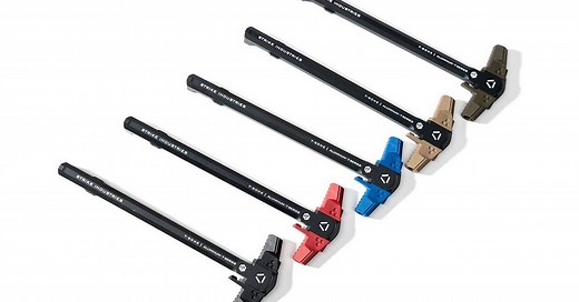 The NEW T-Bone Charging Handle from Strike Industries