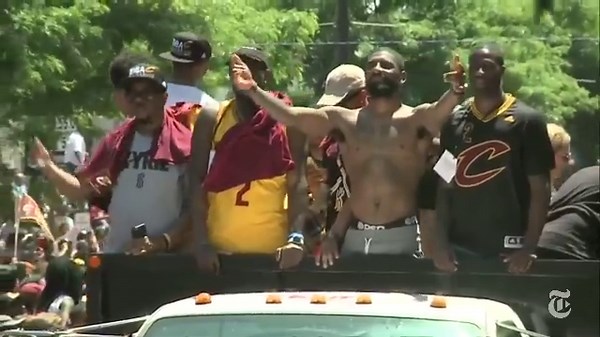 Cavaliers Parade Caps Off Cleveland Victory Party