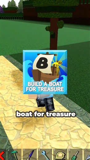beating BABFT without touching GRASS? 😭 #roblox #babft #buildaboatfortreasure #robloxedit