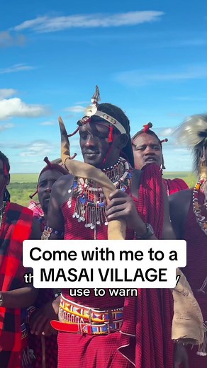 Exploring a Local Masai Village in Kenya