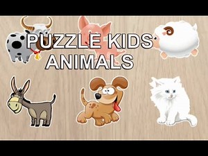 Puzzle kids - Animals.