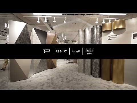 NeoCon 2024 Booth Tour for Formica®, FENIX®, Arpa and TRESPA® TopLab® Products