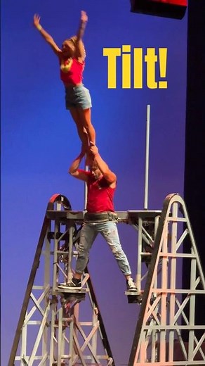 Cirque Mechanics' Tilt! is a spectacle set in a 1980s Amusement Park #circusarts #circus #acrobatics