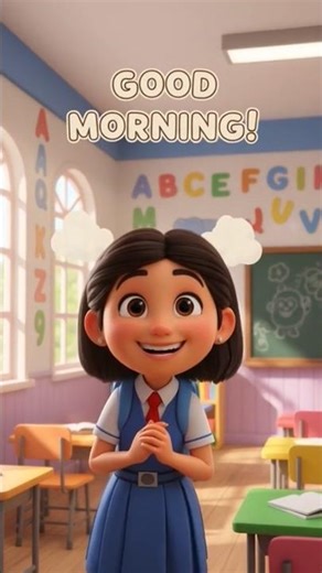 Good Morning Class for Kids |🌞Daily English Learning |