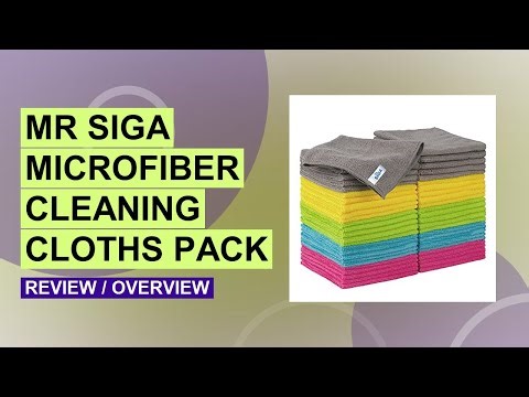MR.SIGA Microfiber Cleaning Cloth Review: Best All-Purpose Cleaning Towels?