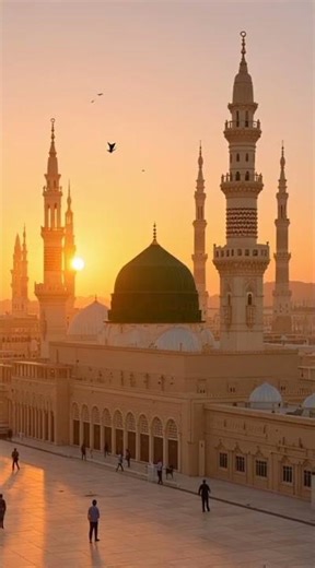 Allah humma sallay ala sayyidina wa maulana muhammadin | Madina Munawara Vibes 🌅 | Roza-e-Rasool ﷺ