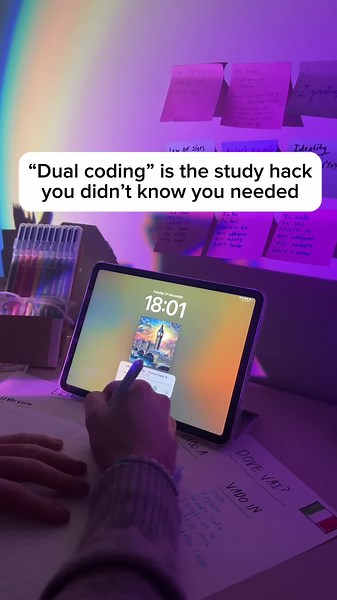 Dual Coding Study Hack for Academic Success