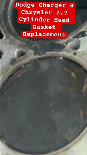Dodge Charger & Chrysler 2.7 Liter Head Gasket Replacement and Cylinder no 1 Located
