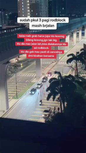 Tips Menghadapi Rodblock Saat Naik Grab