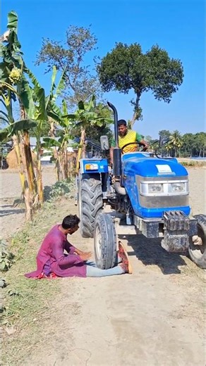 The tractor run first leg?23#Al