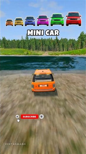 MINI CAR – Epic Colorful Off-Road Racing | All Colors Unlocked! 🟠🟡🔵🟣🟢🔴"