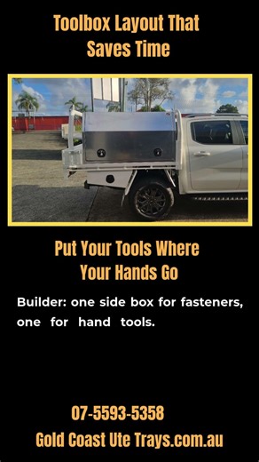 STOP TOOL PANIC ON SITE | Smarter Ute Toolbox Layout That Saves Time