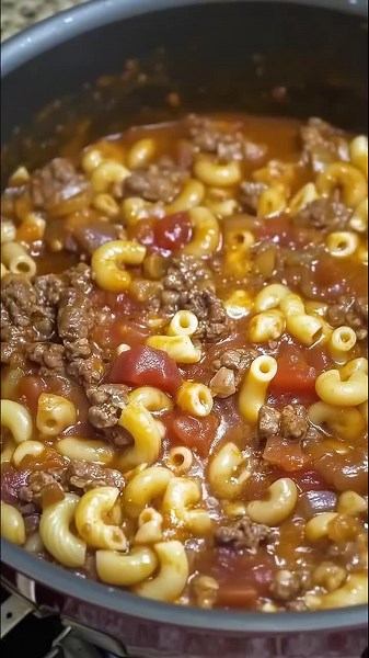 Easy One-Pot Beef Macaroni Recipe
