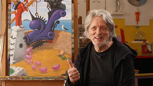 CBS News Sunday Morning:The wonderfully weird world of artist Luigi Serafini