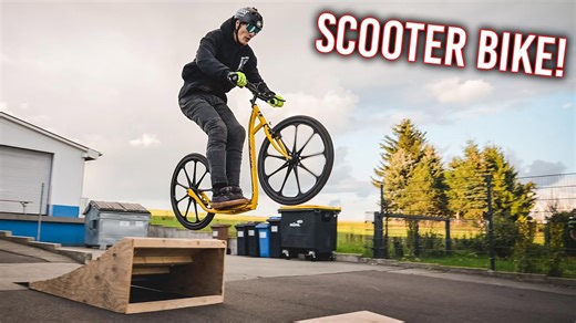 Das Scooter-Bike im Test | Mischung aus Roller und Fahrrad?!