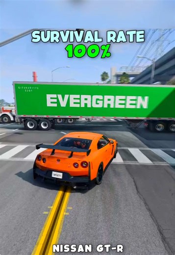 Car vs Trailer Challenge in BeamNG.drive