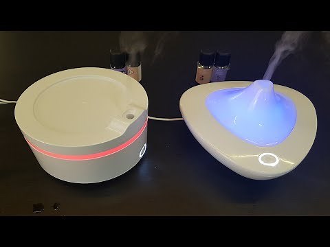 Silvercrest Ultrasonic Aroma Diffuser SAD 12 B2 Unboxing Testing