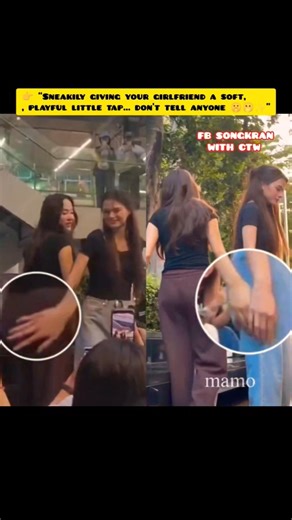 👉 “Sneakily giving your girlfriend a soft, playful little tap 🤪🥰#freenbecky#freen#becky#shorts