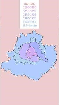 Die Entwicklung der Wiener Stadtgrenze #wienerleben