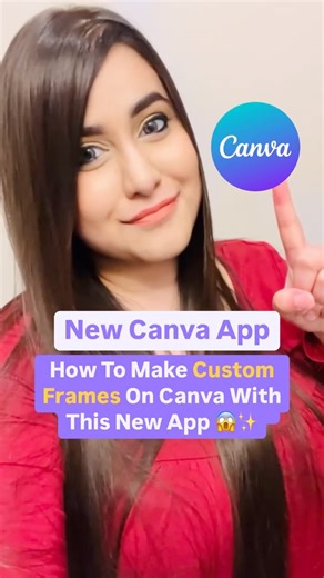 Canva Tutorial For Beginners - How To Make Custom Frames Using This Brand New Canva App! #canvatips #canvahacks #canvadesign #canvatutorial #canvaforbeginners #canvaforsmallbusinesses #canvaforbusiness | Inuri Munasinghe