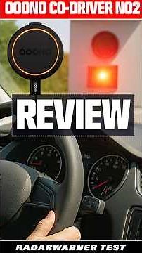 OOONO 2 CO-Driver NO2 review 2025 🚘 Radar detector & speed camera app reviews | Radar / speed cam...