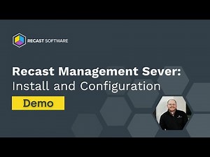 Recast Management Server: Install and Configuration
