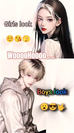 ​​Girls vs Boys💖🔥#short#​New#Girls look vs Boys look#girls comparison boys