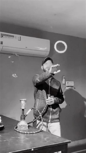 🪬 Hookah Big Rings Trick You Must Try | hookah tricks #hookah #shortsfeed #shorts 💨