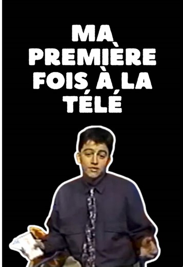J’suis retombé sur des archives de mes débuts à la télé communautaire à 16 ans… faut bien commencer quelque part.