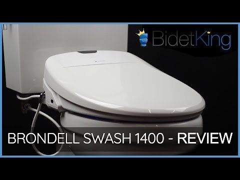 Brondell Swash 1400 Bidet Toilet Seat Video Review | BidetKing.com