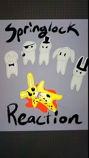 My take on the ghost kids reactions to the Springlock failure. Even if deserved, was still pretty horrifying to see, I think.#fnaf #springtrap #fyp #fnafmovie2023