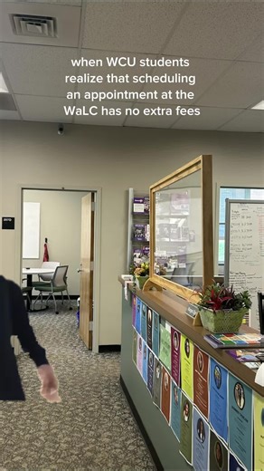 That’s right- No extra fees for tutoring for students at the WaLC! Take advantage of our services & schedule an appointment today! 🟣🌟 #fyp #westerncarolinauniversity #students #tutoring