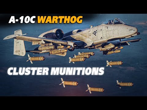 A-10C Warthog Cluster Munition Delivery | CBU-97 | Digital Combat Simulator | DCS |