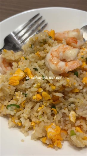 sederhana tapi enak: din tai fung style fried rice🍚