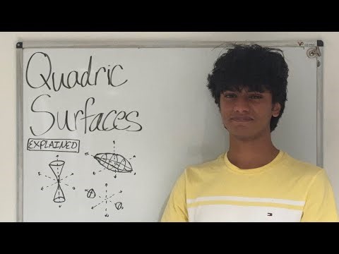 Quadric Surfaces in 3D - Calculus 3 Series