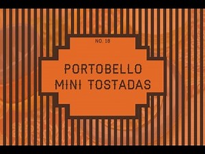 Portobello Mini Tostadas Recipe