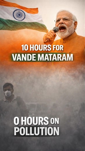 Anish Gawande on Instagram: "India loses more than a million lives every year to air pollution, with a 9.5% hit to GDP. And yet, of the ₹19,000+ crore allocated under the National Clean Air Programme, barely a fraction has been spent. Cities are gasping. Children are coughing. Cafes are sealing their windows. But the government? Asleep at the wheel. You can’t chant Vande Mataram while letting the nation suffocate. Clean air isn’t a privilege, it’s a right. Act like it. #airpollution #indianpolit