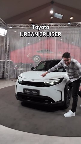 The modern design of the latest Toyota Urban Cruiser