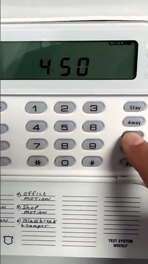 How to turn the chime on and off on a DSC security system