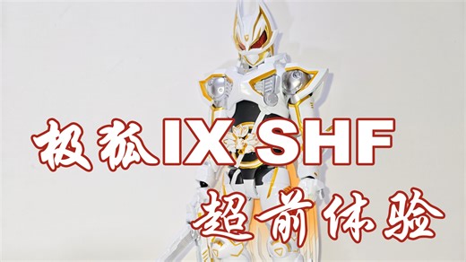 【星月速瞻】超前体验！无鼻缝头雕——白金极狐IX SHF手艺人特制配色展示
