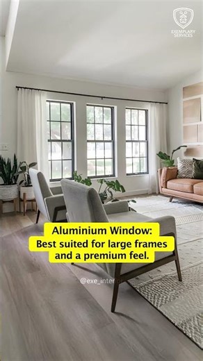 UPVC vs Aluminium Windows — confused which is right for your home? 🤔#upvcwindows #aluminiumwindow
