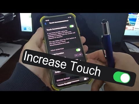 💯 How to increase touch sensitivity on iphone 12