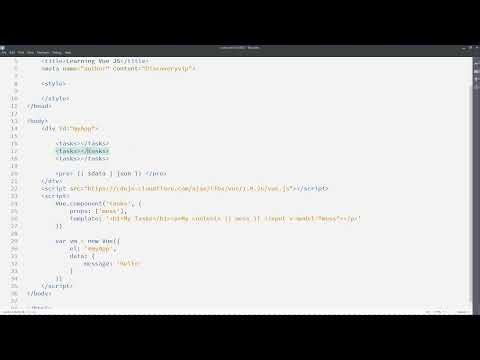 4. Vuejs More - 2. Data Binding to parent