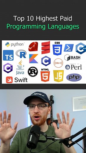 Gregory Hogg | Top 10 Highest Paid (Highest Salary) Programming Languages #programming #coding #softwaredevelopment #software #softwareengineer... | Instagram