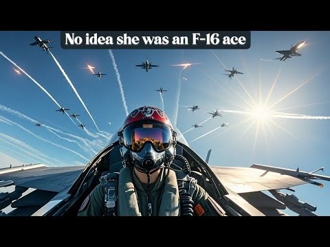 They had No idea she was an F-16 ace — until the enemy challenged her and she took down four MiGs.